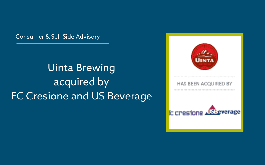 The Forbes M+A Group Advises Uinta Brewing on Its Sale to US Beverage, LLC