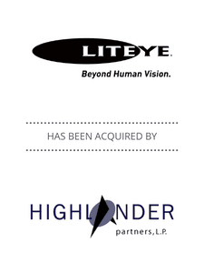 Liteye has been acquired by Highlander Partners
